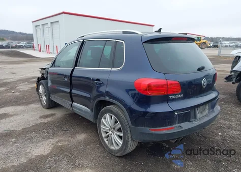2012 Volkswagen Tiguan Se from USA, damaged, VIN WVGAV7AX7CW600845